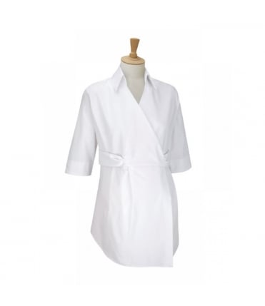 Maternity Long Sleeve White Shirt