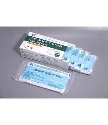 Medical Surgical Mask (Non-sterile) Type IIR (50 per pack)