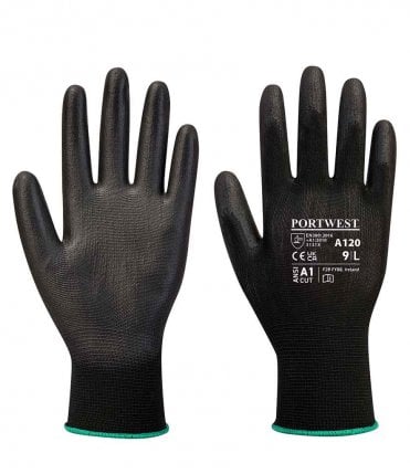 Portwest PU Palm Gloves.