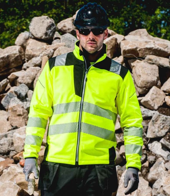 Portwest  PW3 Hi-Vis Soft Shell Jacket