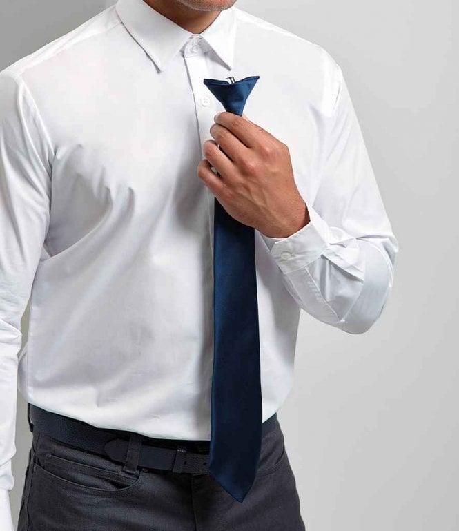Premier  'Colours' Satin Clip Tie