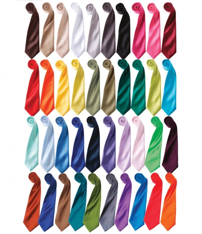 Premier  'Colours' Satin Tie