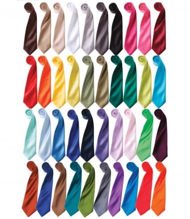 Premier 'Colours' Satin Tie