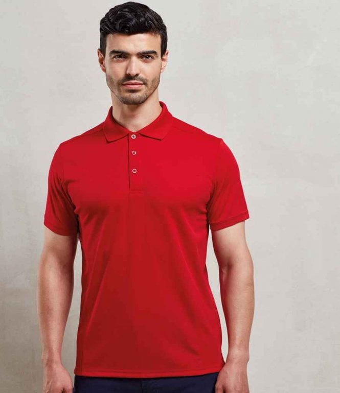 Premier  Coolchecker Pique Polo Shirt