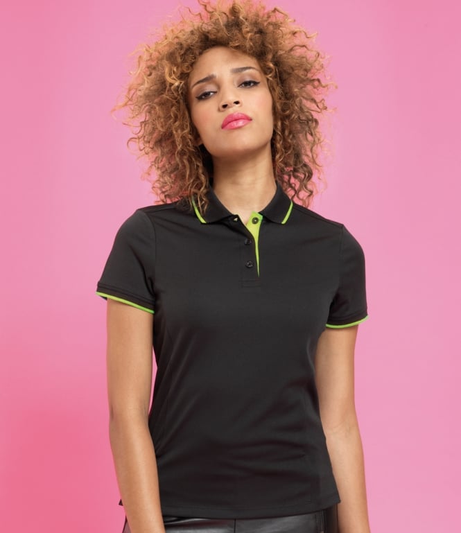 Premier  Ladies Contrast Coolchecker
