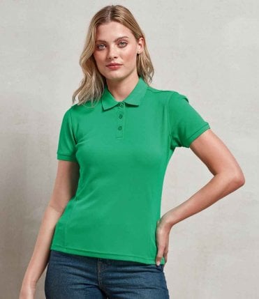 Premier Ladies Coolchecker® Plus Pique© Polo Shirt