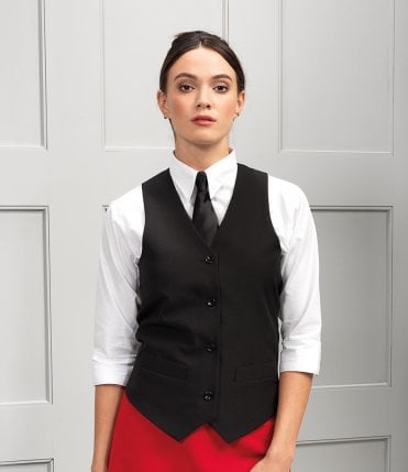 Premier Ladies Lined Waistcoat