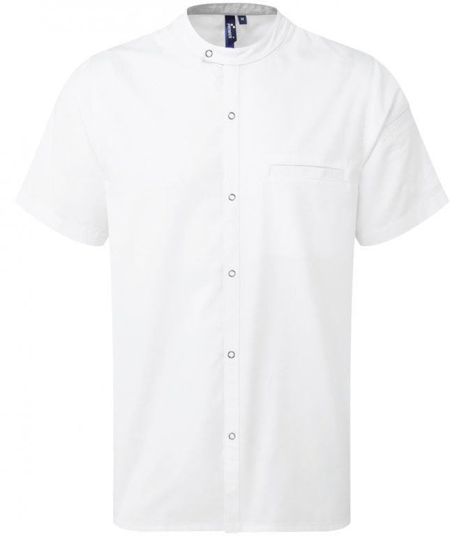 Premier  Recyclight® Short Sleeve Chef's Shirt