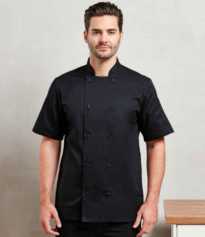 Premier  Short Sleeve Chef's Jacket