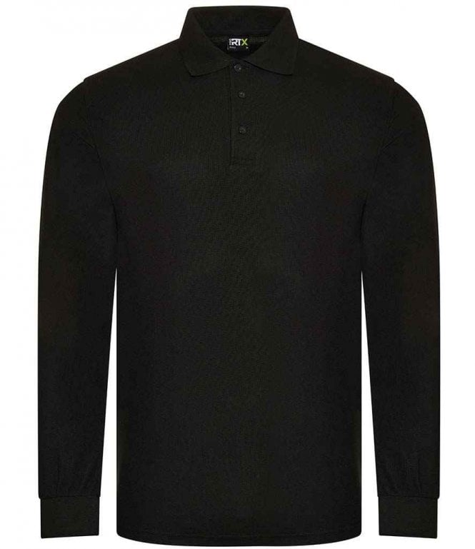 PRO RTX  Pro Long Sleeve Piqué Polo Shirt