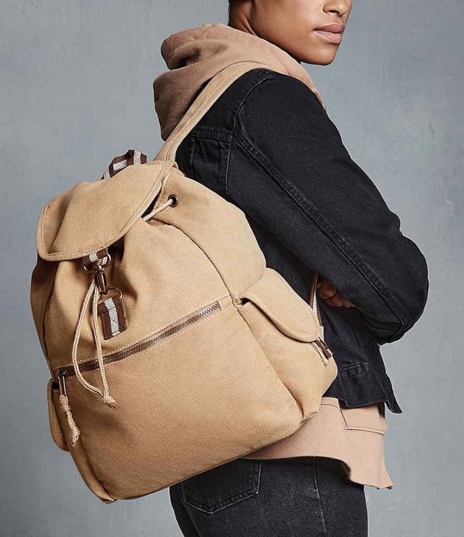 Quadra  Vintage Canvas Backpack