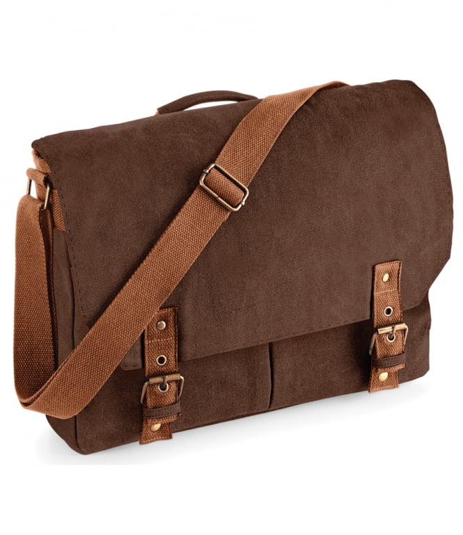 Quadra  Vintage Canvas Satchel Messenger