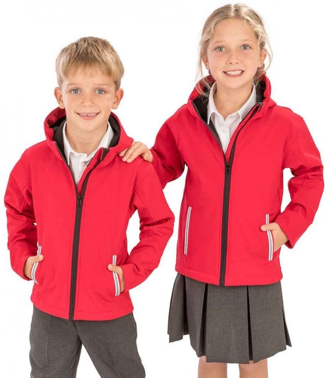 Result Core  Kids TX Performance Hooded Soft Shell Jacket