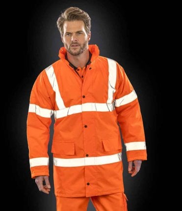 Result Hi-Vis Motorway Coat