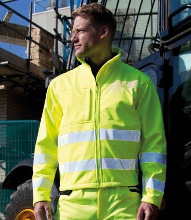 Result Hi-Vis Soft Shell Jacket