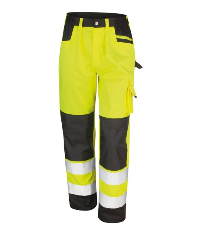 Result  Safe-Guard Hi-Vis Cargo Trousers
