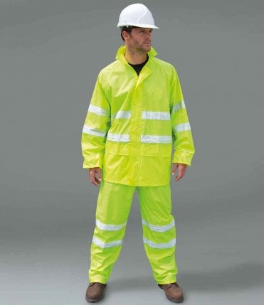 Result Safeguard Hi-Vis Waterproof Suit