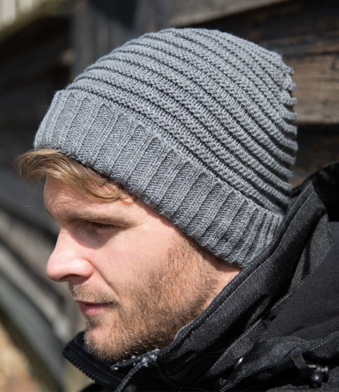 Result Winter Ess. Result Braided Fleece Lined Hat