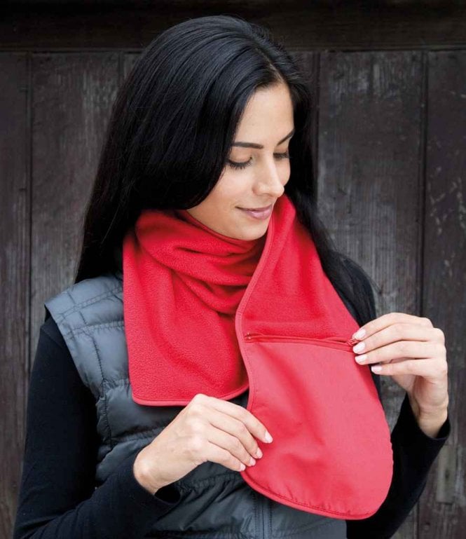 Result Winter Ess. Result Polartherm™ Scarf with Zip Pocket