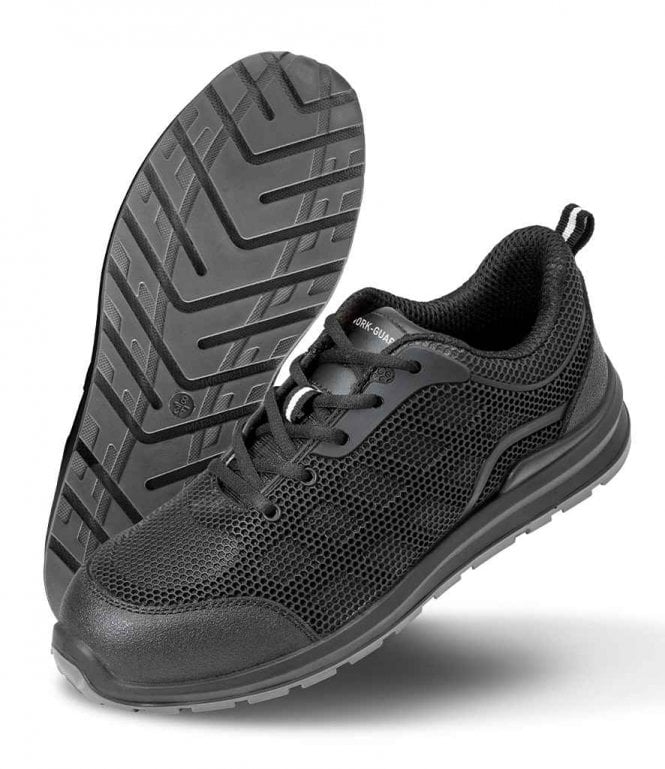 Result Work-Guard  All Black SRA SB Safety Trainers