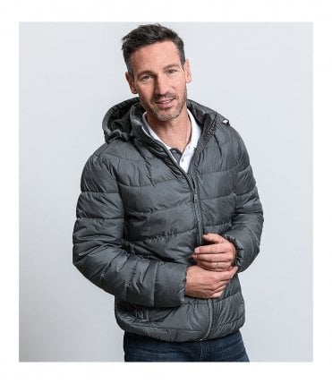 Russell Hooded Nano Padded Jacket