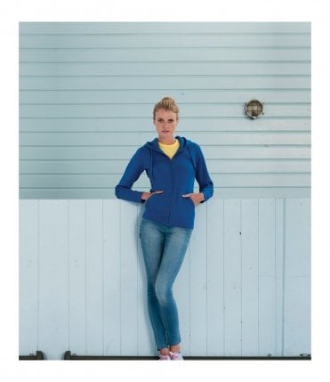 Russell Ladies Authentic Zip Hooded Sweatshirt