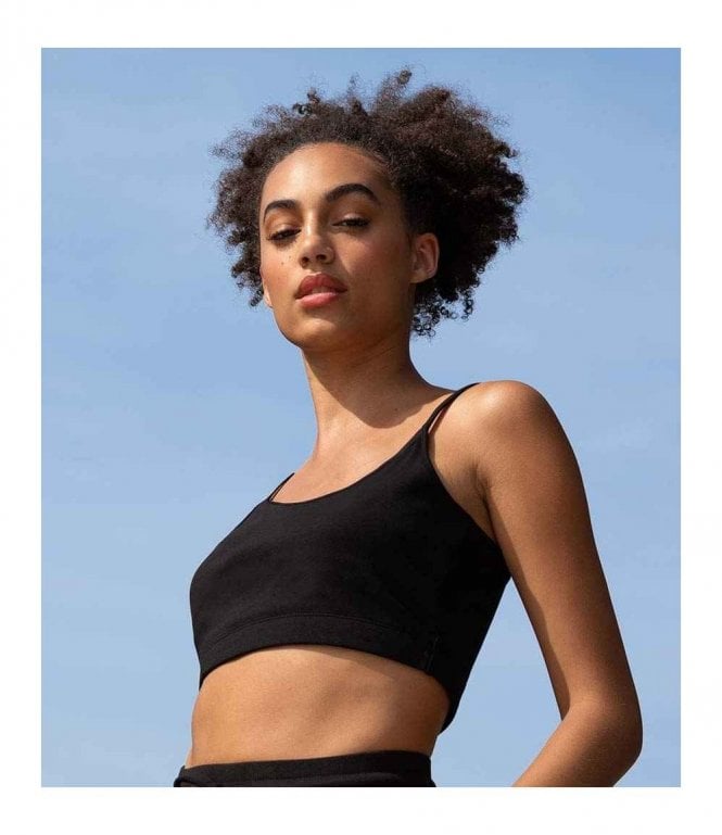 SF  Ladies Sustainable Cropped Cami Vest Top