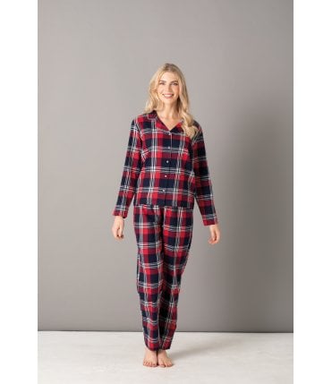 SF Ladies Tartan Lounge Set