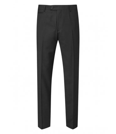 MADRID MENS SLIM FIT TROUSER - BLACK