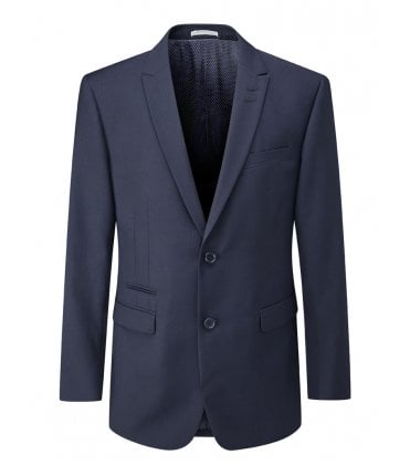 MADRID MENS TAILORED FIT JACKET - NAVY