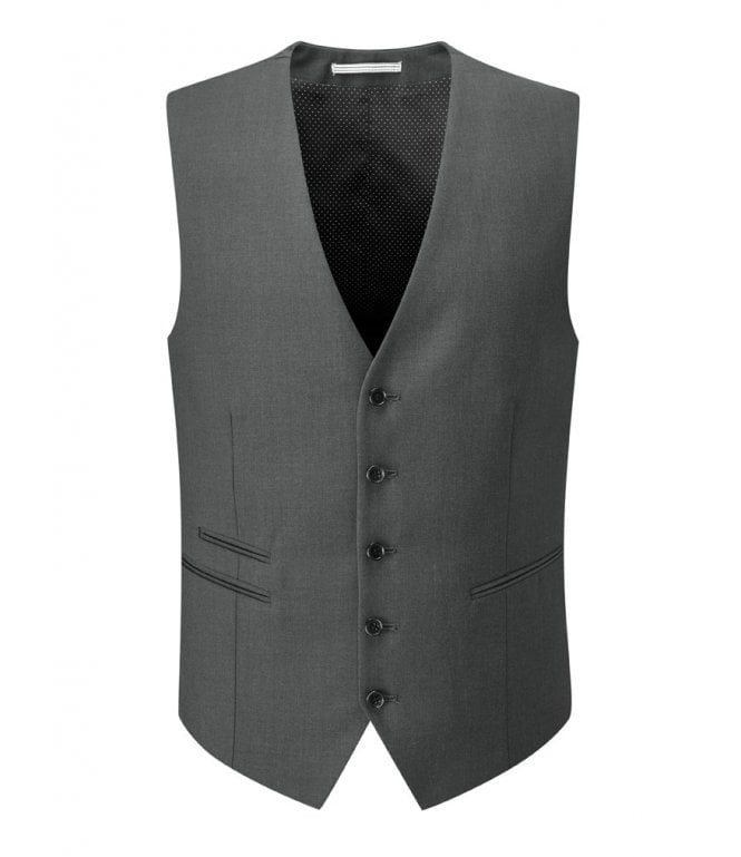 Skopes MADRID MENS WAISTCOAT - CHARCOAL