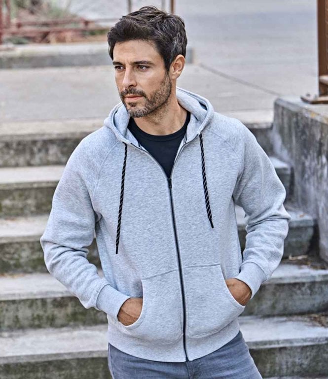 Tee Jays  Fashion Zip Hooded Sweatshirt