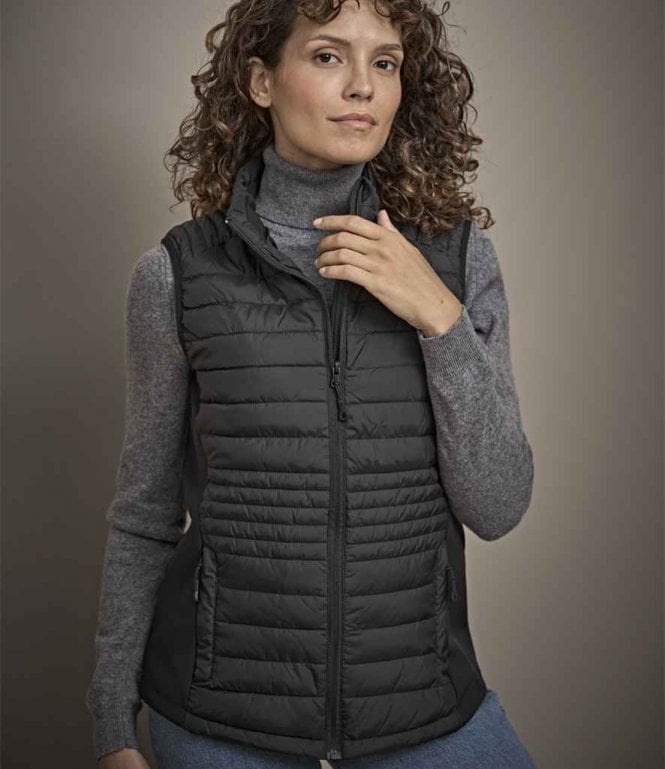 Tee Jays  Ladies Crossover Padded Bodywarmer