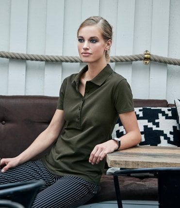 Tee Jays Ladies Luxury Stretch Polo Shirt