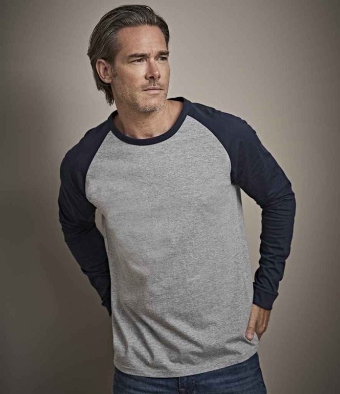Tee Jays  Long Sleeve Baseball T-Shirt