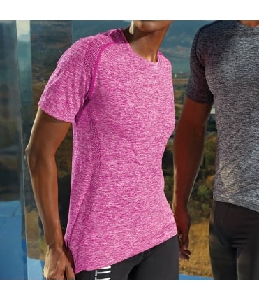 Women's seamless '3D fit' multi-sport performance short sleeve top