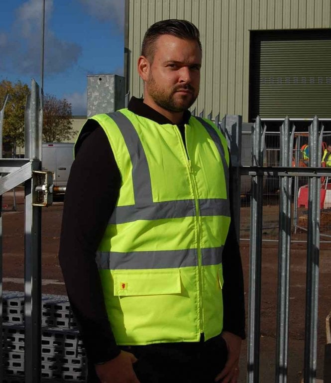 Warrior  Phoenix Hi-Vis Bodywarmer