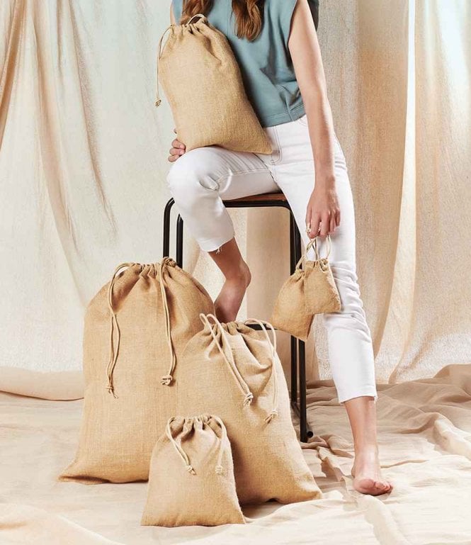 Westford Mill  Jute Stuff Bag