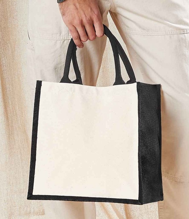 Westford Mill  Printers' Midi Jute Tote
