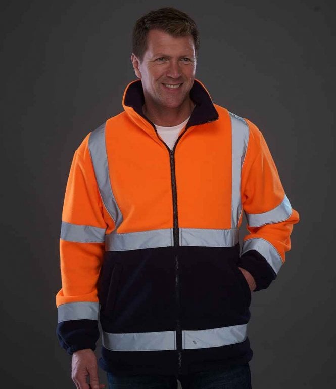 Yoko  Hi-Vis Heavyweight Fleece Jacket