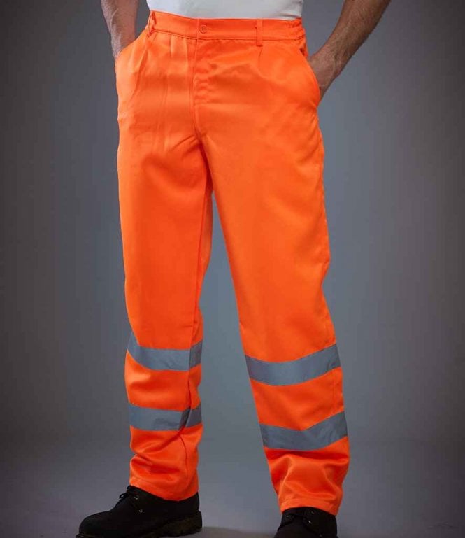 Yoko  Hi-Vis Poly/Cotton Work Trousers