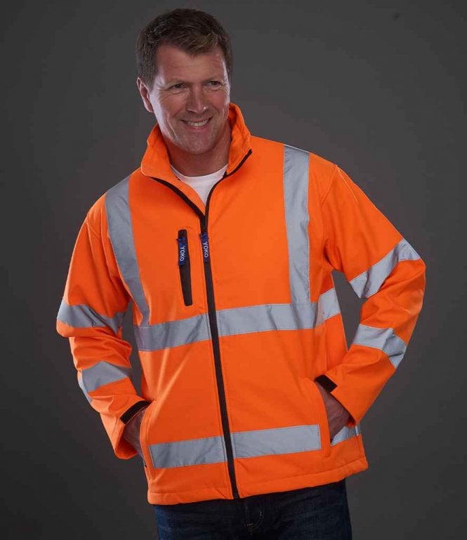 Yoko  Hi-Vis Soft Shell Jacket