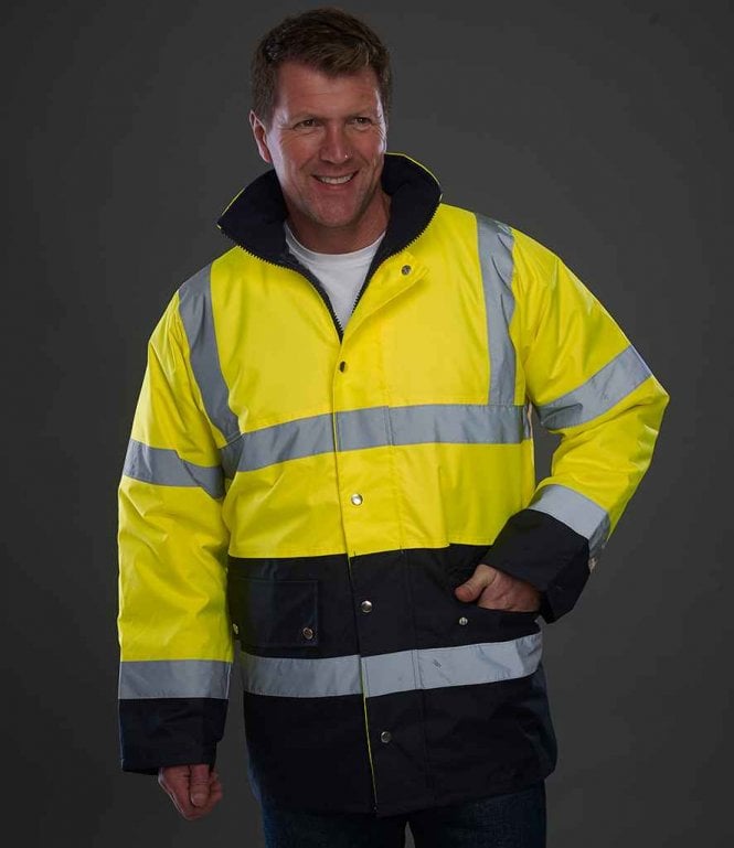 Yoko  Hi-Vis Two Tone Motorway Jacket