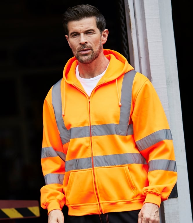 Yoko  Hi-Vis Zip Hoodie